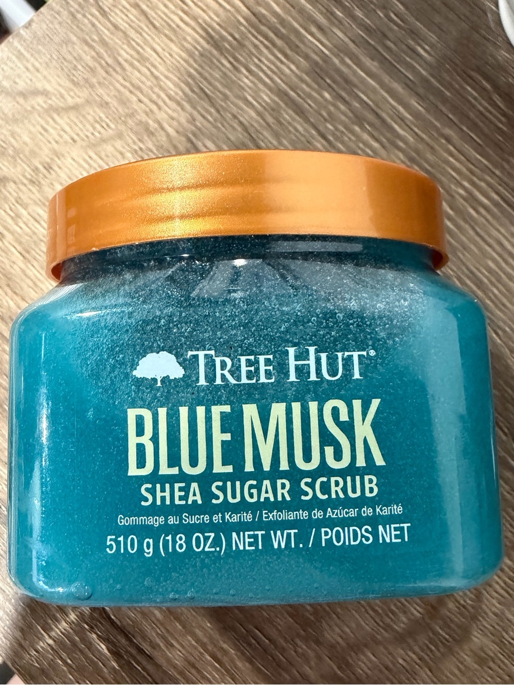 Tree Hut Blue Musk Shea Sugar Scrub 18 oz NEW